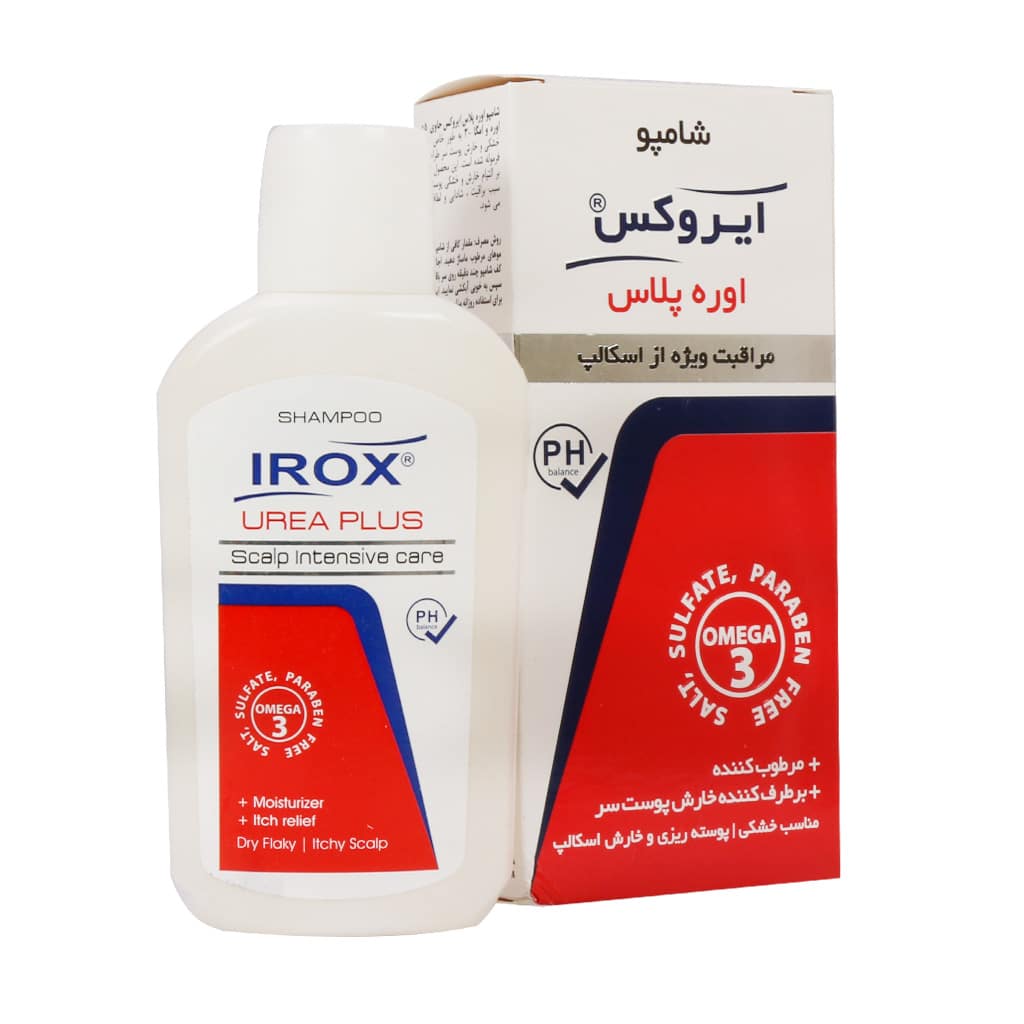 ایروکس شامپو اوره پلاس 200 گرمی