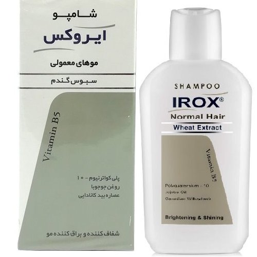ایروکس شامپو سبوس گندم مناسب موهای معمولی 200 گرمی